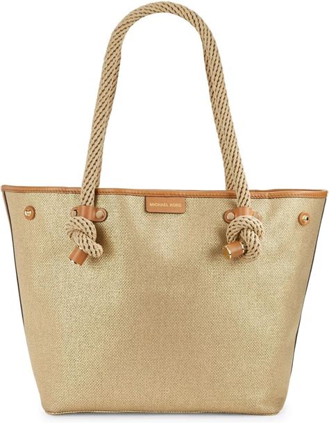 michael michael kors maritime medium beach tote 